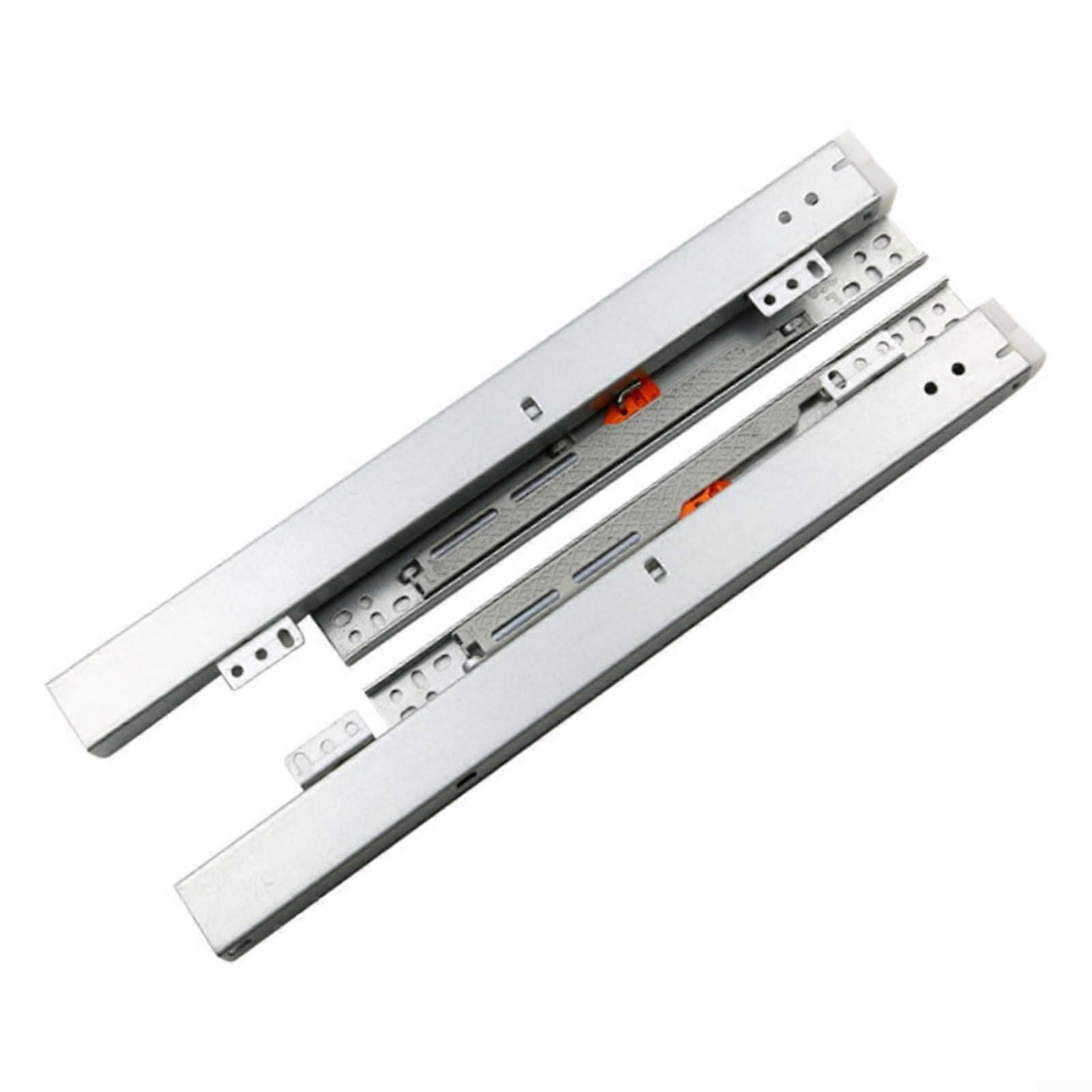 Silent Close Underfloor Drawer Runners, Soft Close, Full Extension, 40kg, 400mm