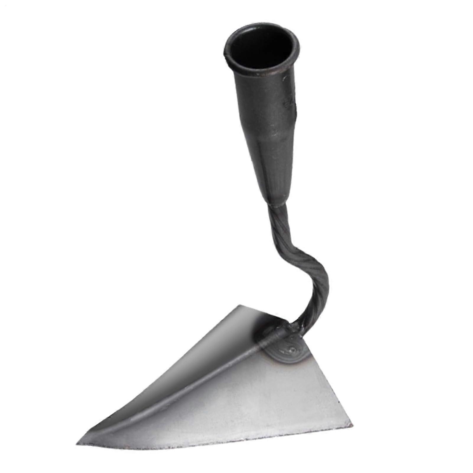 Hacke Pflanzhacke 21 cm - Ergonomische Manuelle Grubberhacke für Bodenbearbeitung Rasenpflege und Gartenarbeit