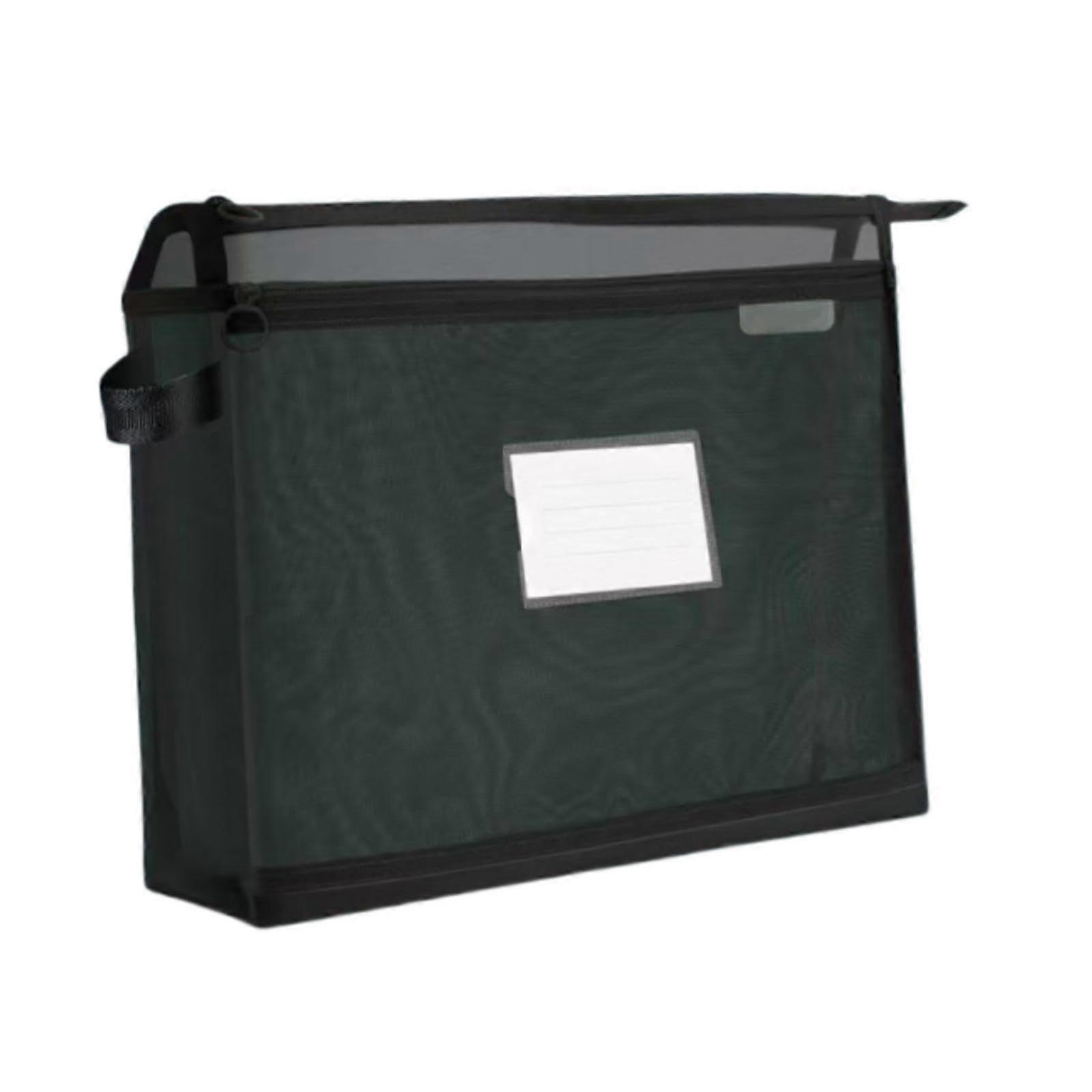 Netz Aktenordner Document Organizer Handbag Style Test Paper Storage Pocket Receipt Paper Holder For Forms Receipts Work Photos