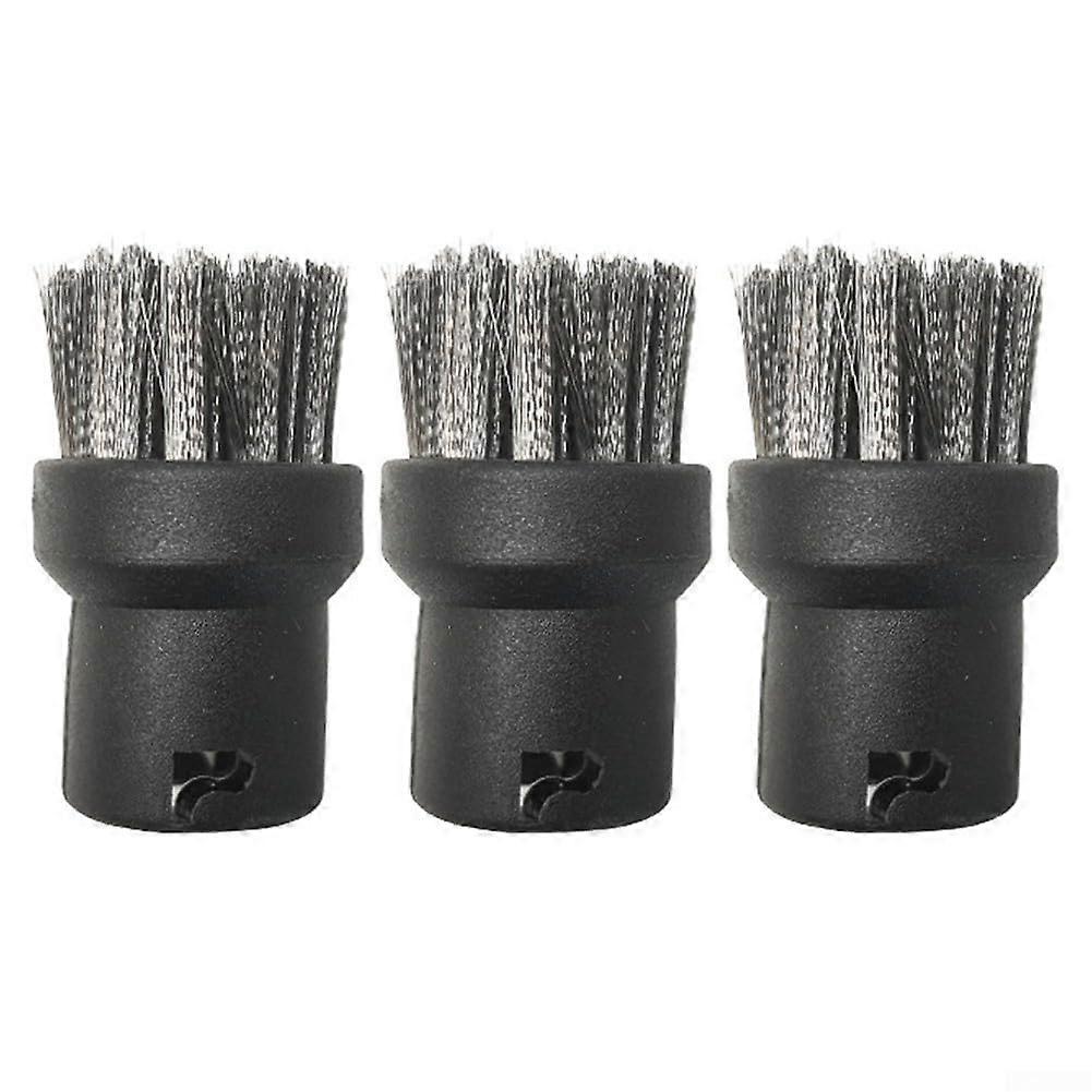 Karcher SC1 SC2 SC3 SC4 SC5 SC7 Compatible Cleaning Brush Set of 3 for Stubborn Dirt Removal and Steam Cleaner Accessories