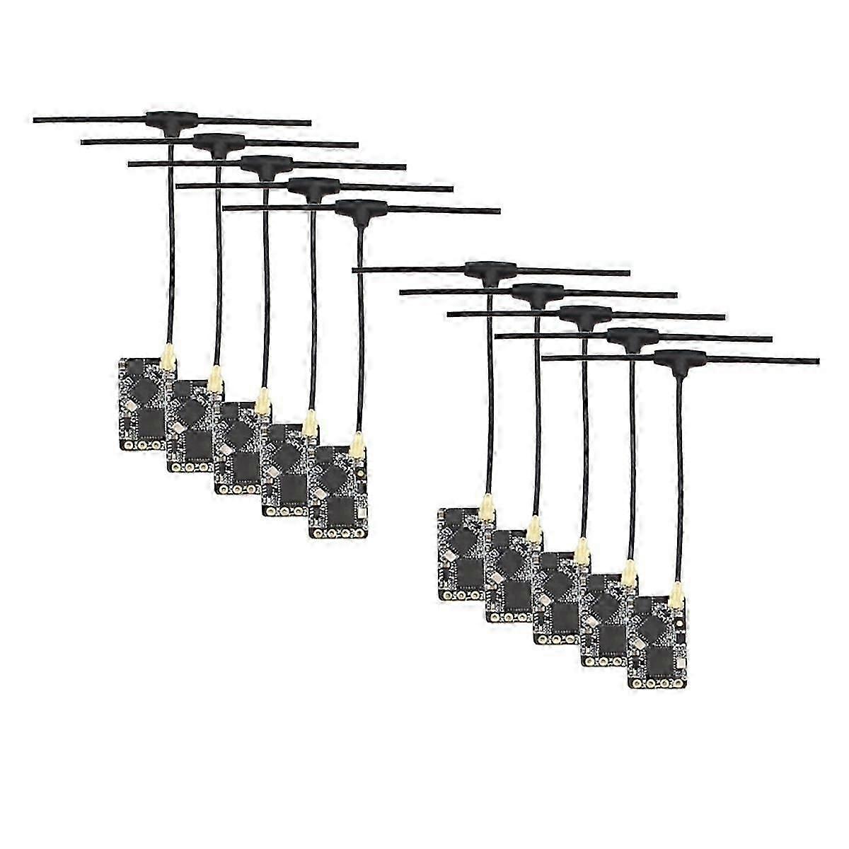 10PCS ELRS 2.4GHz NANO ExpressLRS Long Range ELRS Receiver for NANO 2400 RX for RC FPV Long Range R