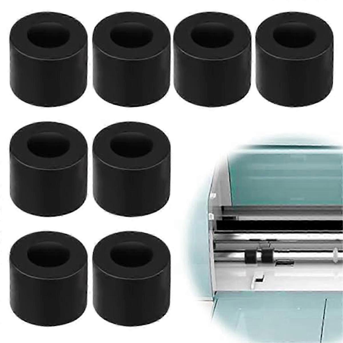 8Pcs Rubber Roller Replacement Compatible Rubber Wheel Mat Guide Rubber Roller for CricutRepair Acce Edition 0703