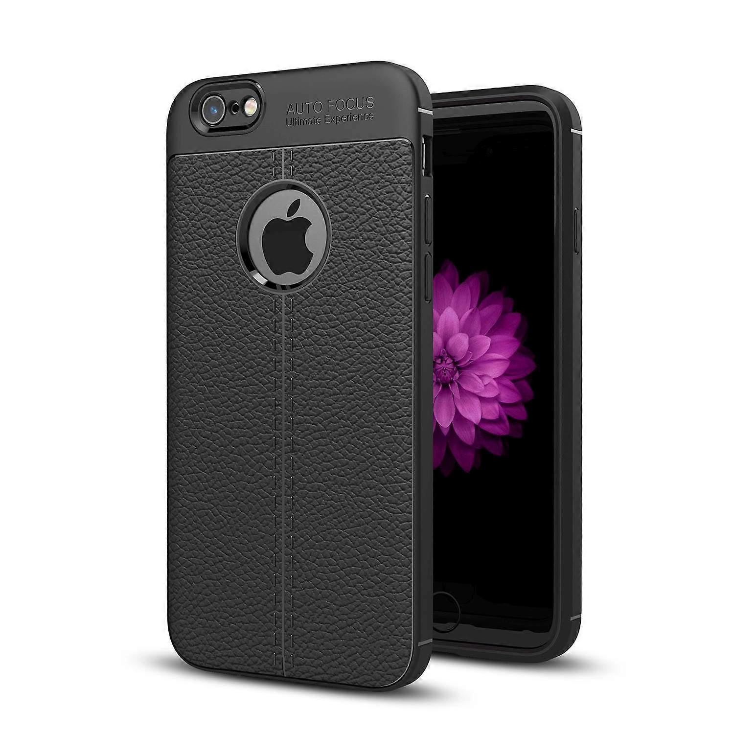 iPhone 6 / 6SケースTPU保護ケース-フェイクレザー