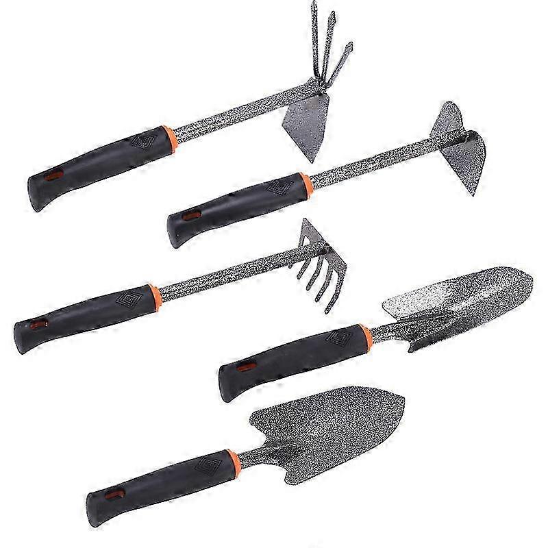 5-osainen kotitalouslapiosarja puutarhatyökaluihin ja pihatöihin