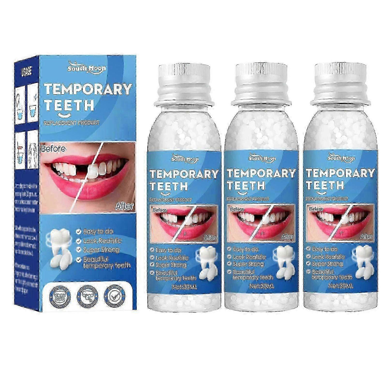 樹脂歯の修復接着剤:隙間を埋め、一時的な歯の固定のために成形可能、安全な歯科用品