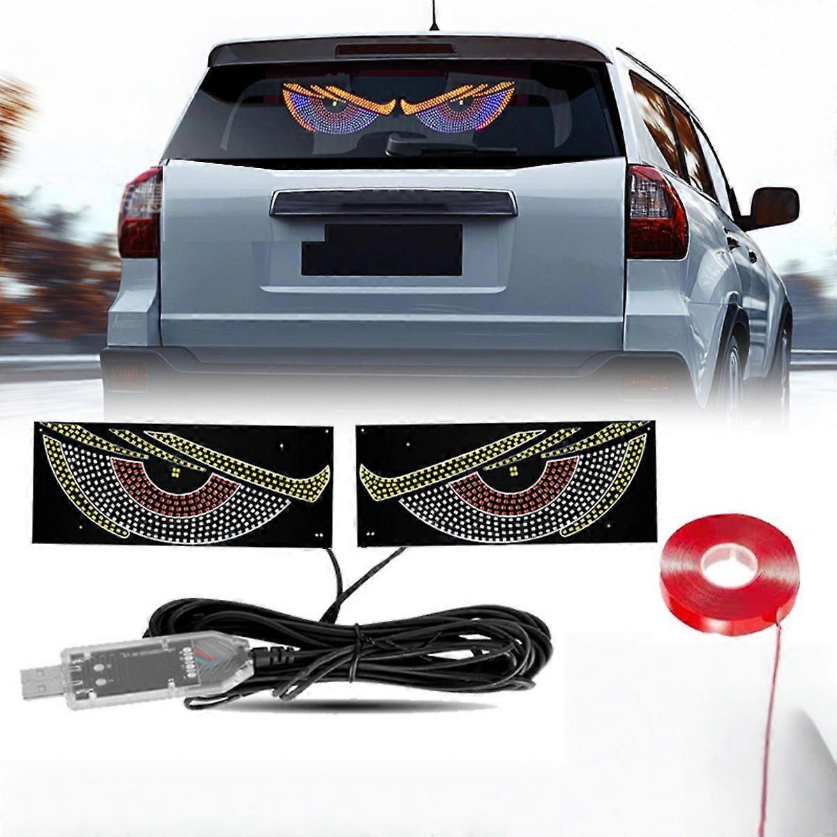 djevelens øye led-skjerm bil øye lys lastebil dynamisk ledet lys -HK822