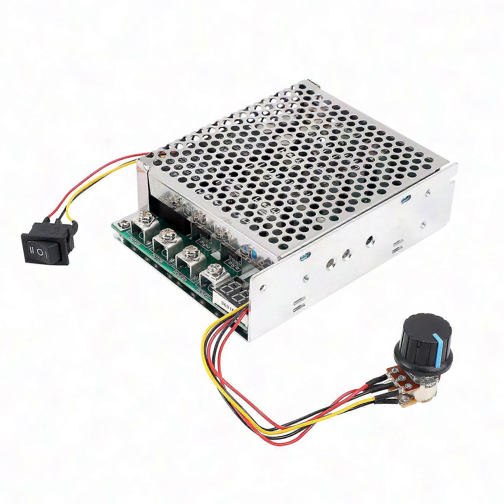DC 10-55V 100A 3000W PWM Motor Speed Controller Reversible Forward Reverse Control