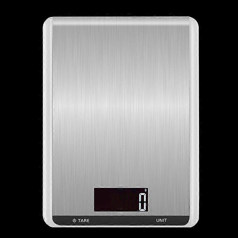 Kitchen scale 10kg stainless steel flat baking electronic scale