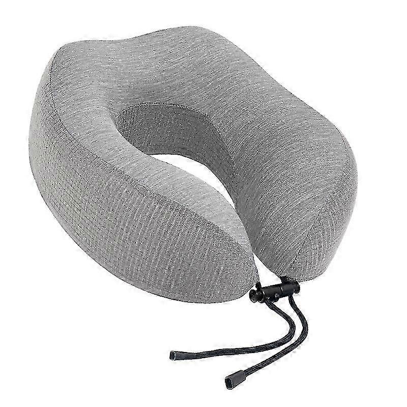 Soft Comfortable Travel Pillow U-shape Pillow Memory Foam Nylon Ice...