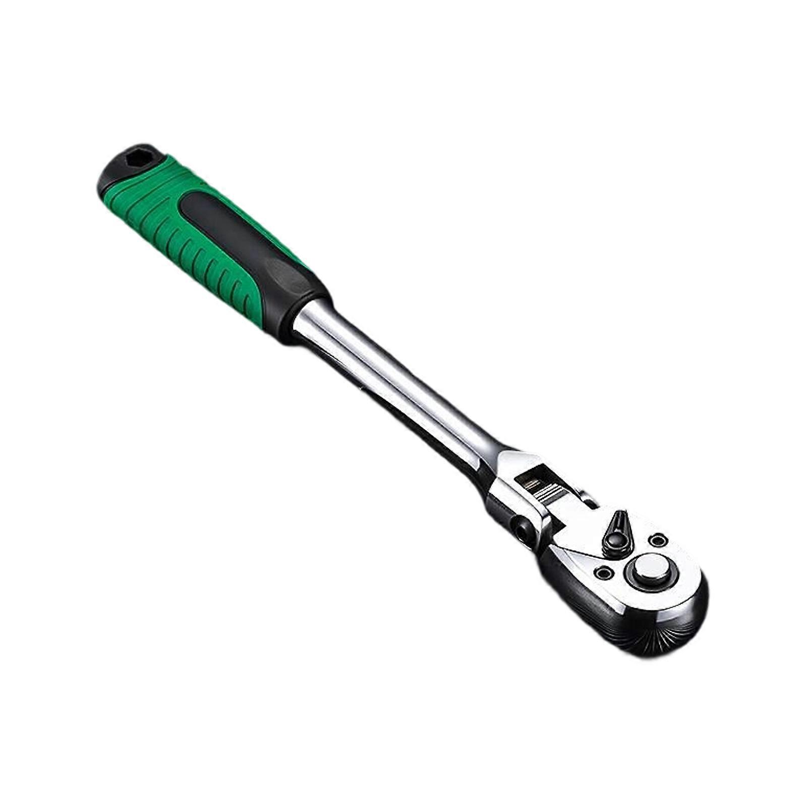 3 / 8 polegadas 1 / 2 polegadas 1 / 4 polegadas 72 Tooth Drive Ratchet Chave Profissional Automotivo Melhoria Fácil Soquete Chave Ferramenta Multicolor