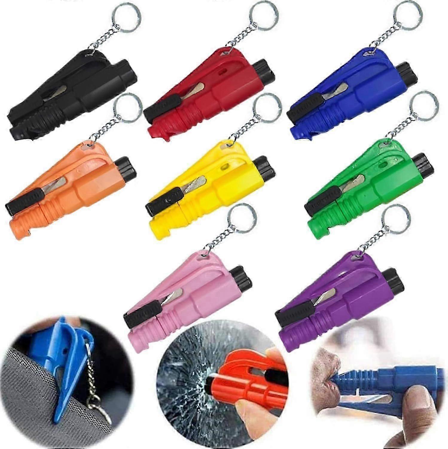 Seatbelt cutter and window breaker for vehicle emergency escape