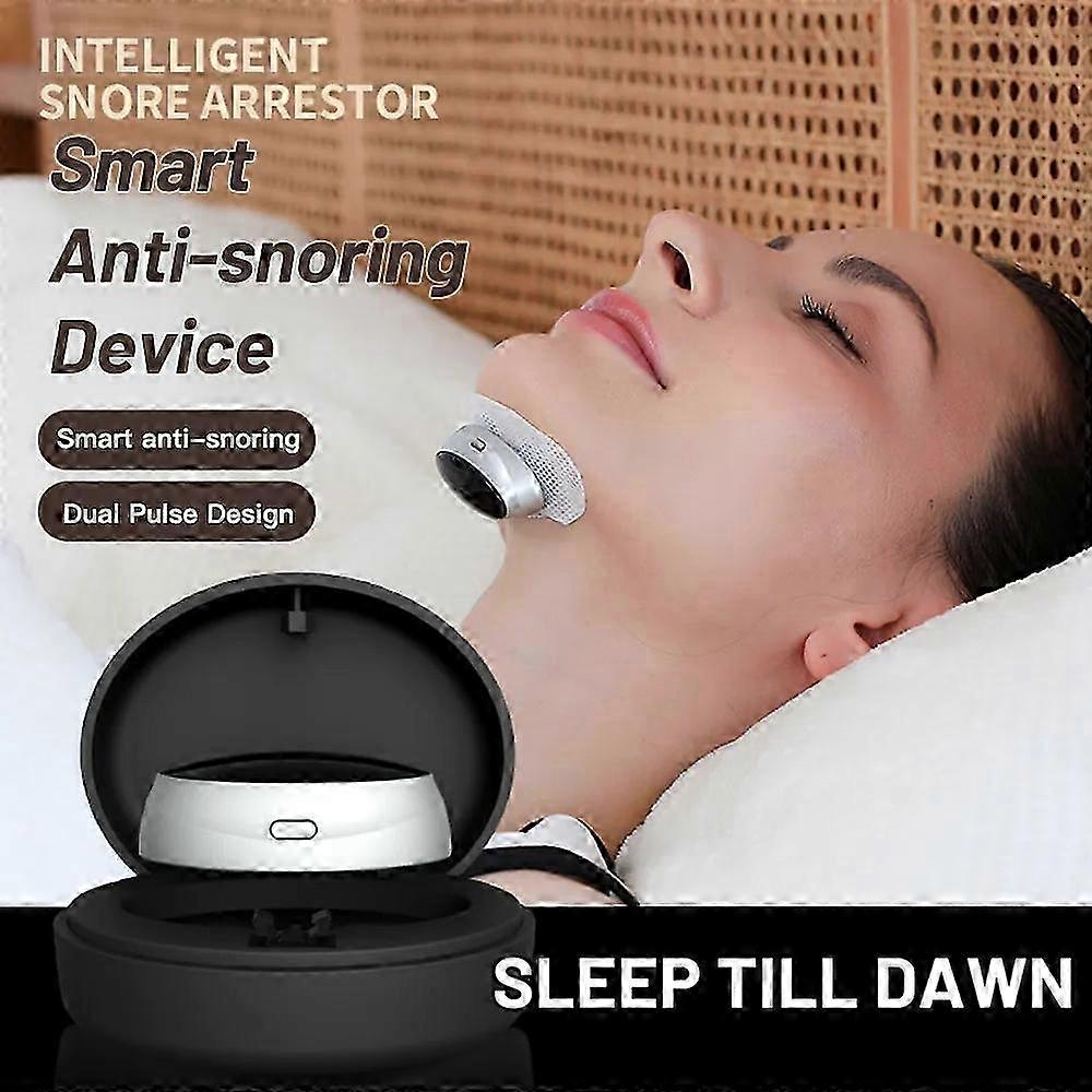 Improved Anti-Snoring Solution: Smart EMS Anti-Snoring Device for Snoring Relief