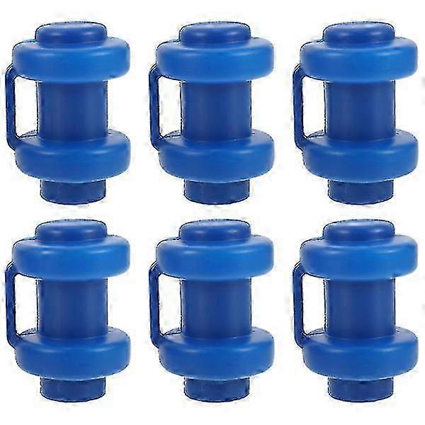 6 Pcs Small Trampoline Trampoline Enclosure Caps Trampoline Pole Pa...