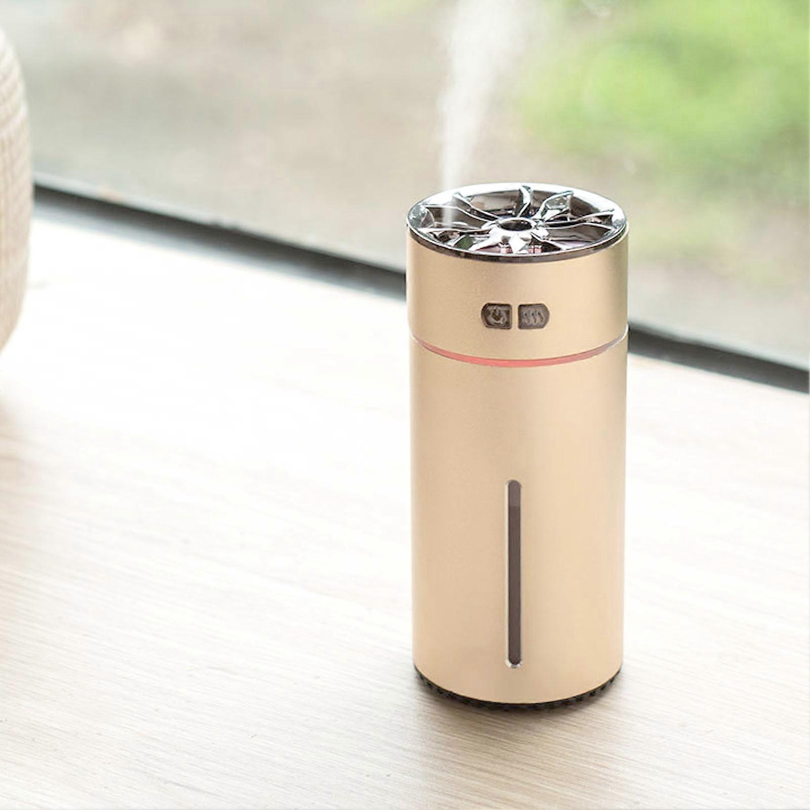 Aromatherapy Machine Dual Spray 300ml Gold Portable Diffuser