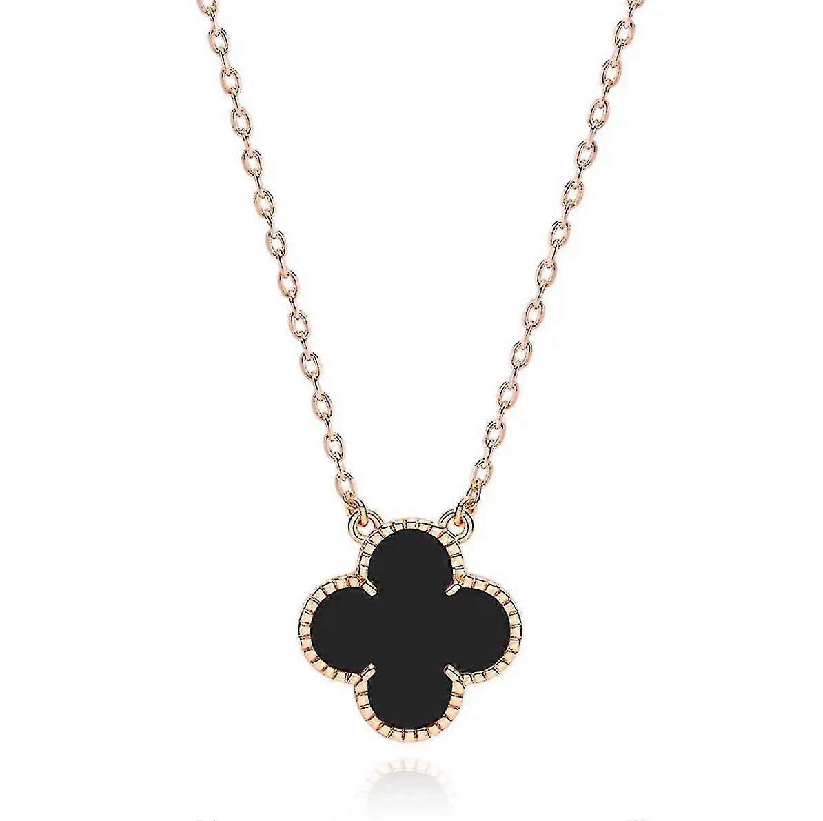 Sterling Silver Four-Leaf Clover Necklace