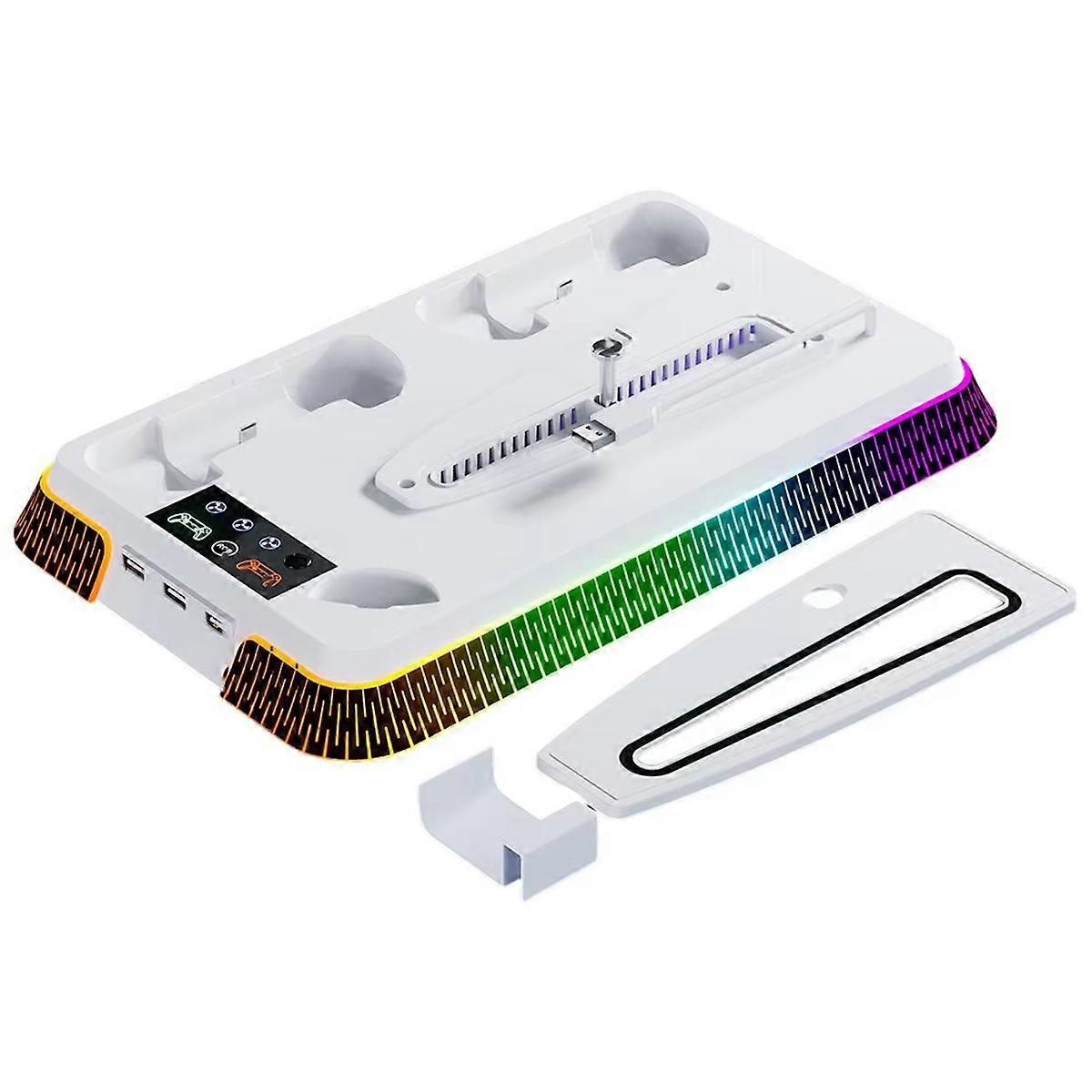 Vertical Stand Cooling Station Colorful for / Slim/ PRO Multi Functional Efficient Charger Accessories White
