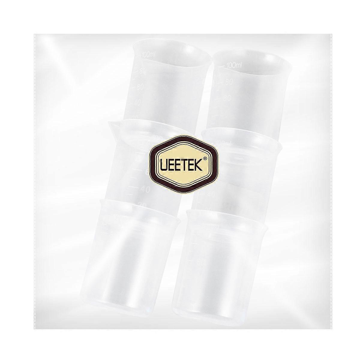 Transparent Plastic Beaker for Lab Use with Fine Graduations Wide Mouth and PP Material 100mL