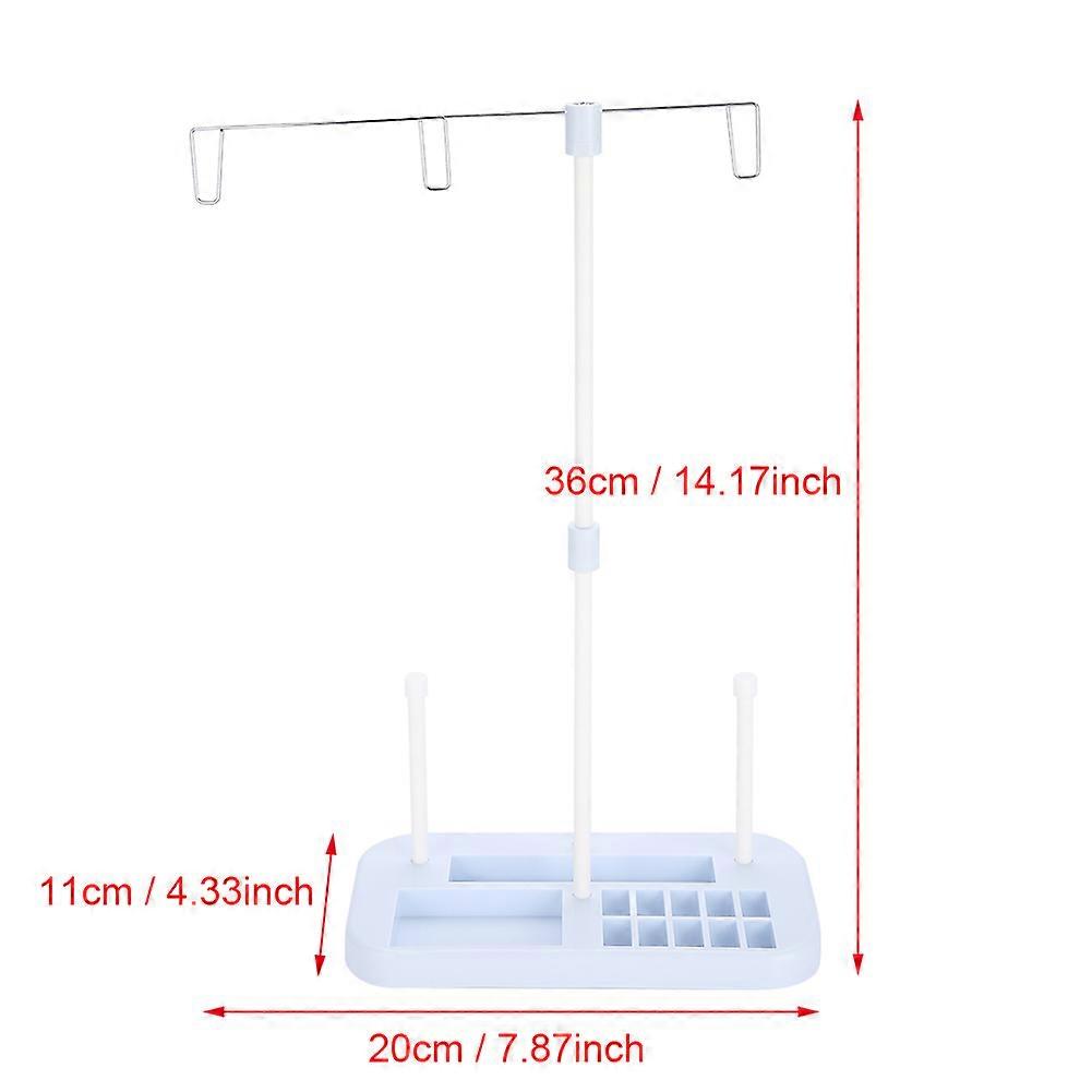 Adjustable 3 Cone Embroidery Thread Spool Holder for Sewing Machine