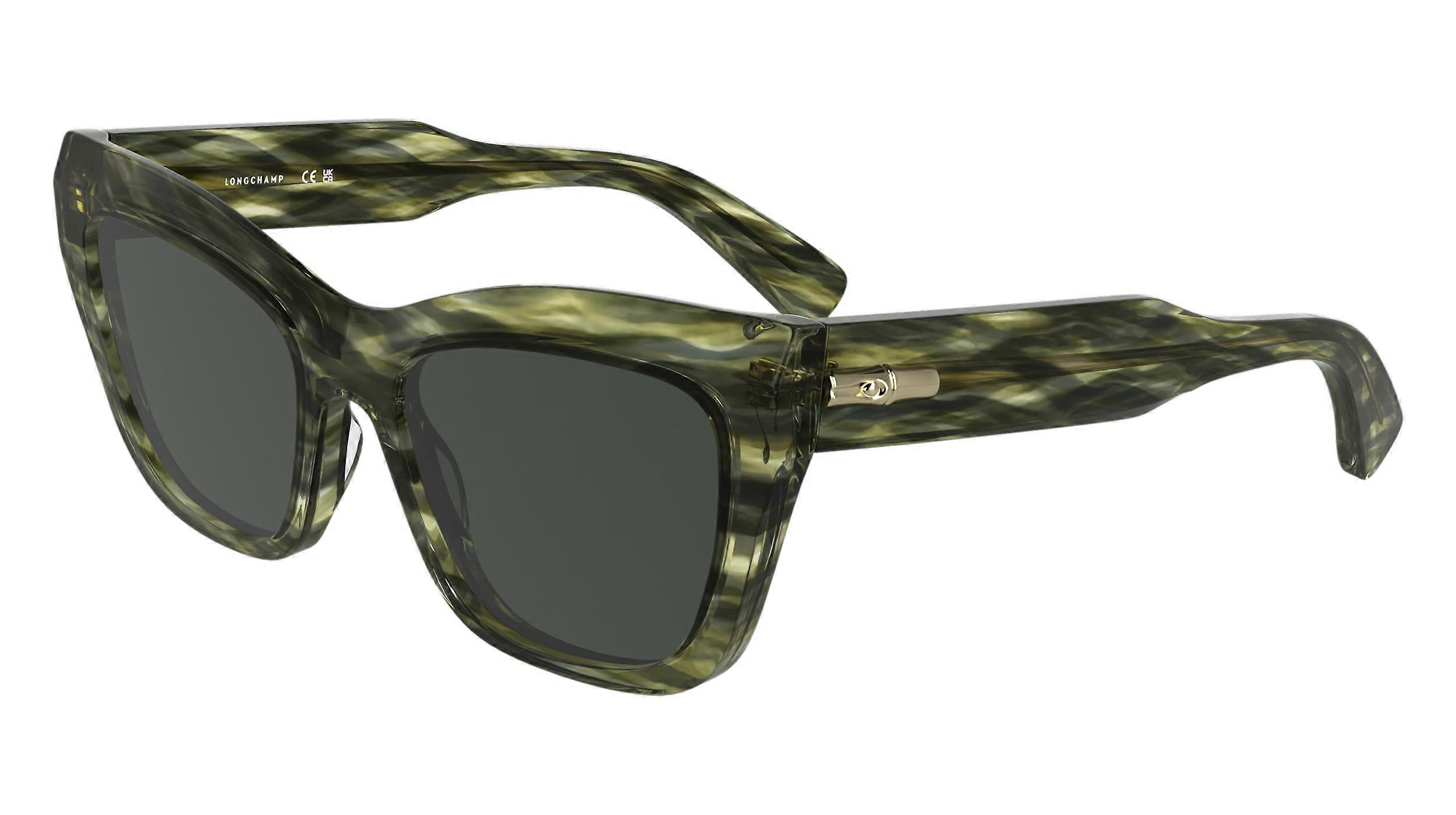 Sunglasses LONGCHAMP LO777S 308 STRIPED GREEN 53/19/140 