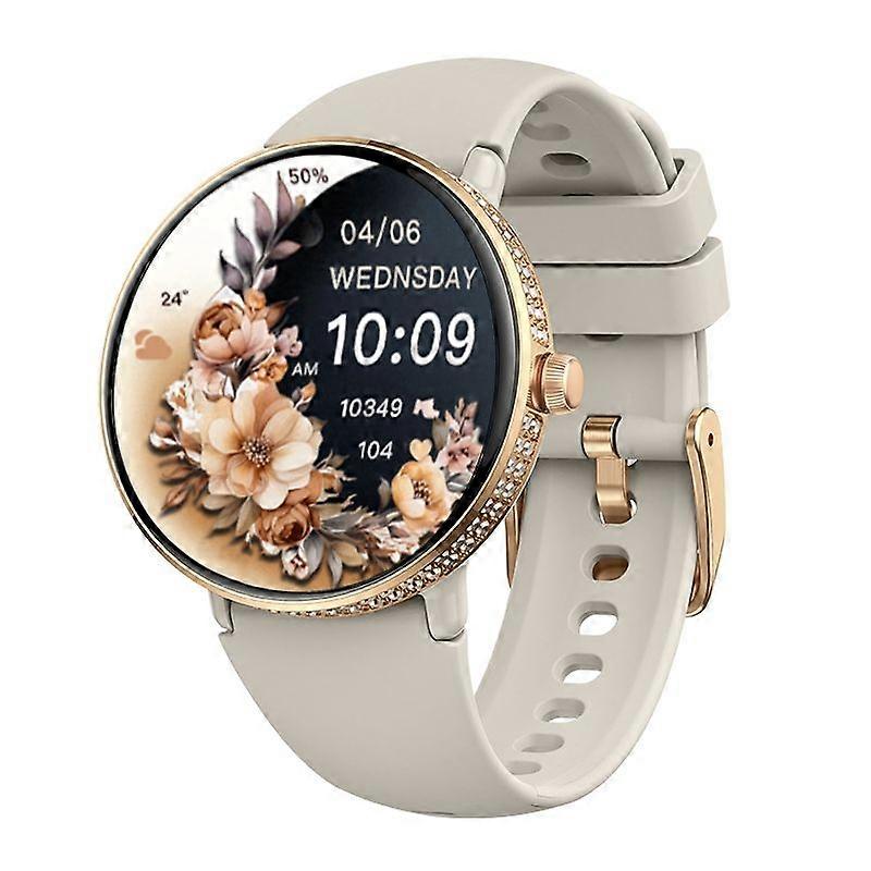 Smartwatch S76 Bluetooth Calling Supports Mobile App Message Notifications(Grey)