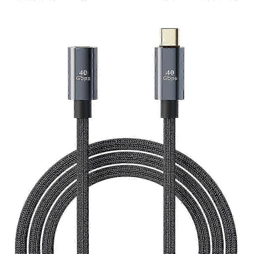 Usb C Extension Cable Usb-c Type-c 100w 40gb Fast Charging Data o Adapter