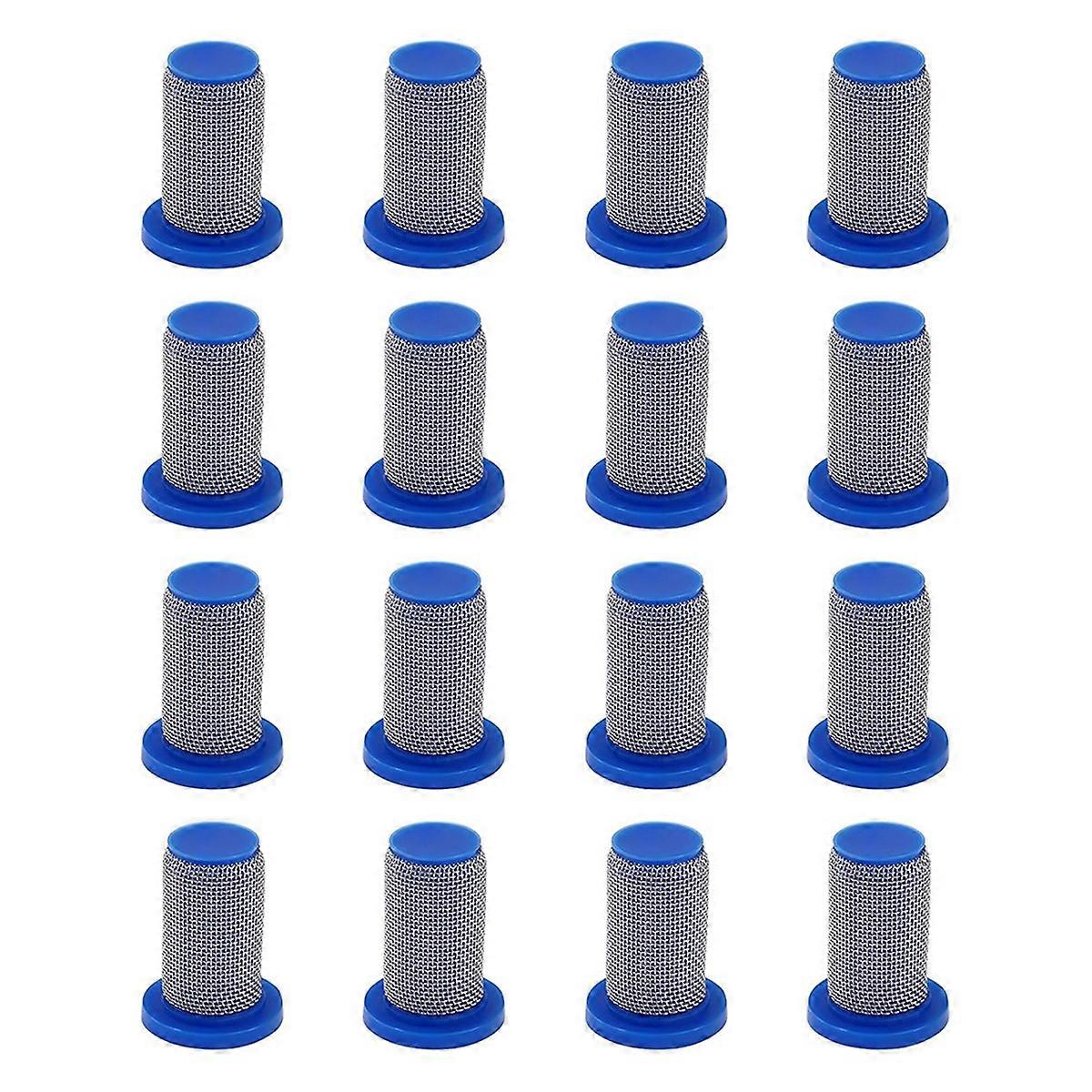16pcs 8079-PP-50 Sprayer Nozzles Strainer for Sprayer Nozzles,Stainless Steel 50 Mesh Screen
