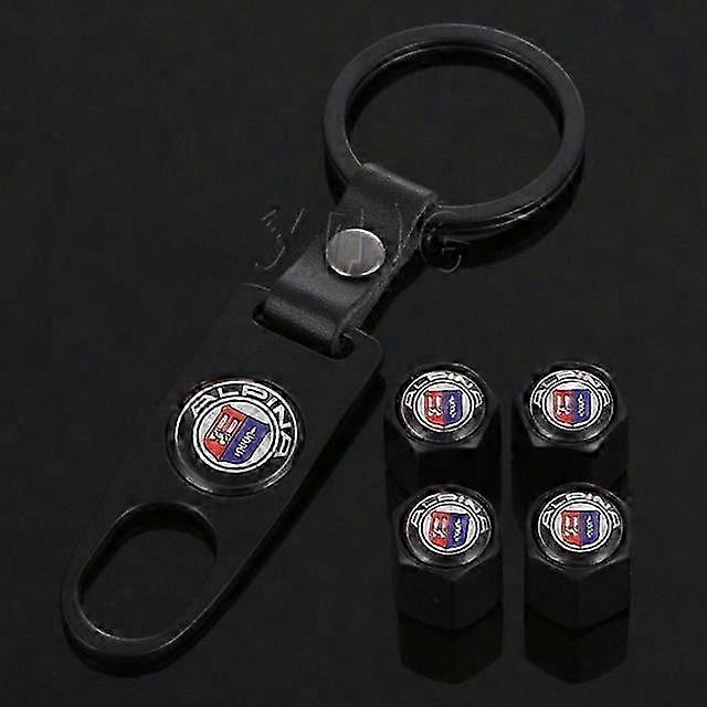 Car Tire Valve Cap Tyre Air Stems Caps Auto Dustproof Cover For BMW M 3 5 X5 ALPINA E0 E46 E60 E70 E90 F20 Modification Styling