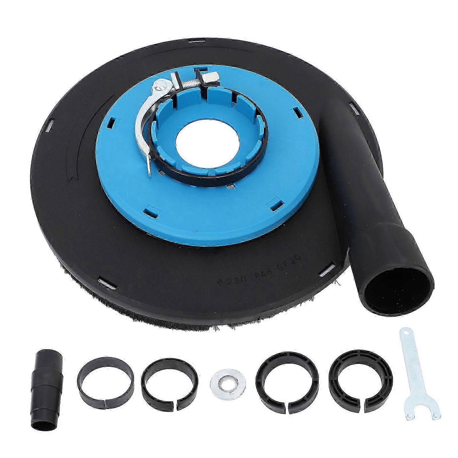 Lixeira de 9 polegadas Lixeira de superfície para lixadeira de 230 mm Esmerilhadeira angular de 9 polegadas azul preto B 230L