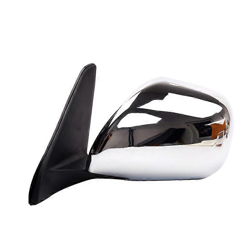 For Toyota Land Cruiser Prado 2002-2009 LC120 5-PINS With Electric Folding Car Chroming Outer Door Rearview Side Mirror Assy
