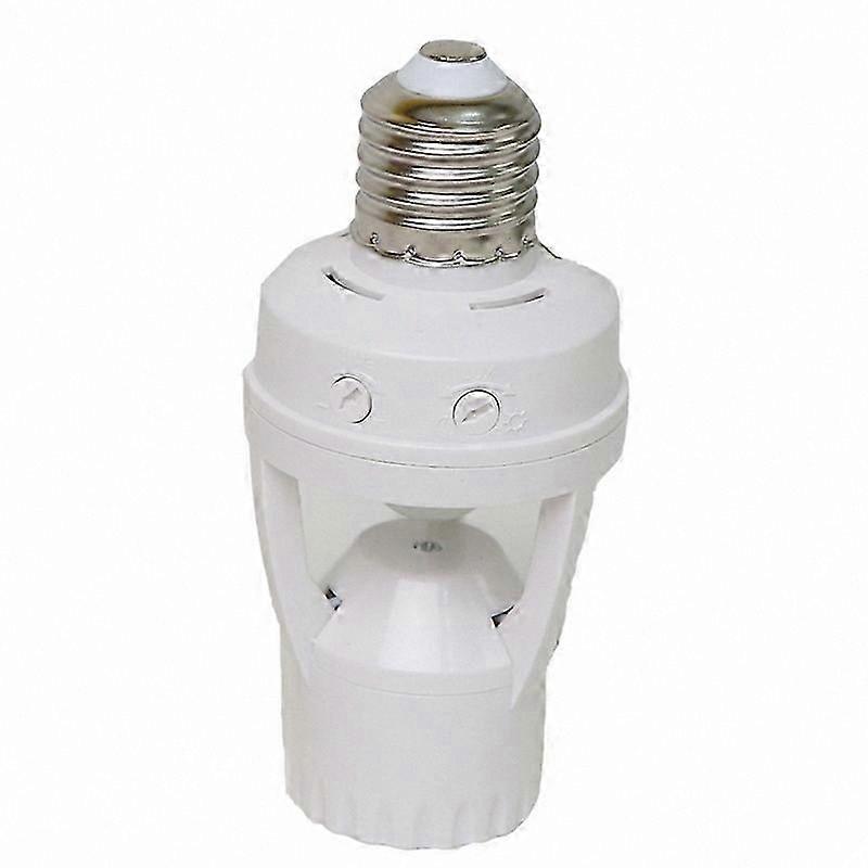 360 Motion Sensor LED Night Light Socket Base AC110V-220V Adjustable Delay Time PIR Human Detection