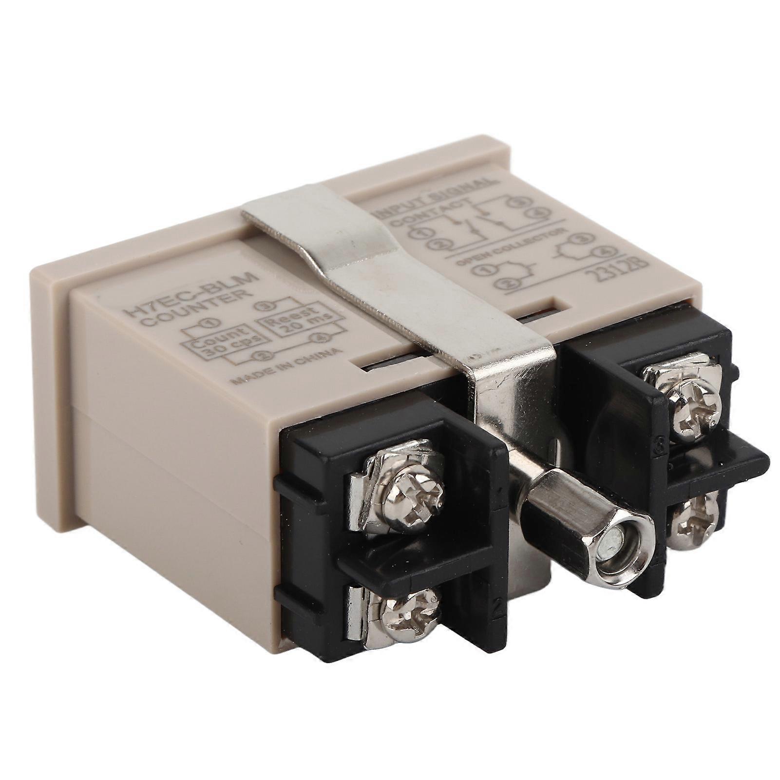 H7EC-BLM Digital Counter 6-Digit LCD 48x24mm 800mA Battery