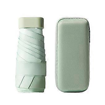 Small Six-Fold Bag Umbrellas with Storage Box Lightweight Sun Protection Umbrellas for Outdoor Travel 2025