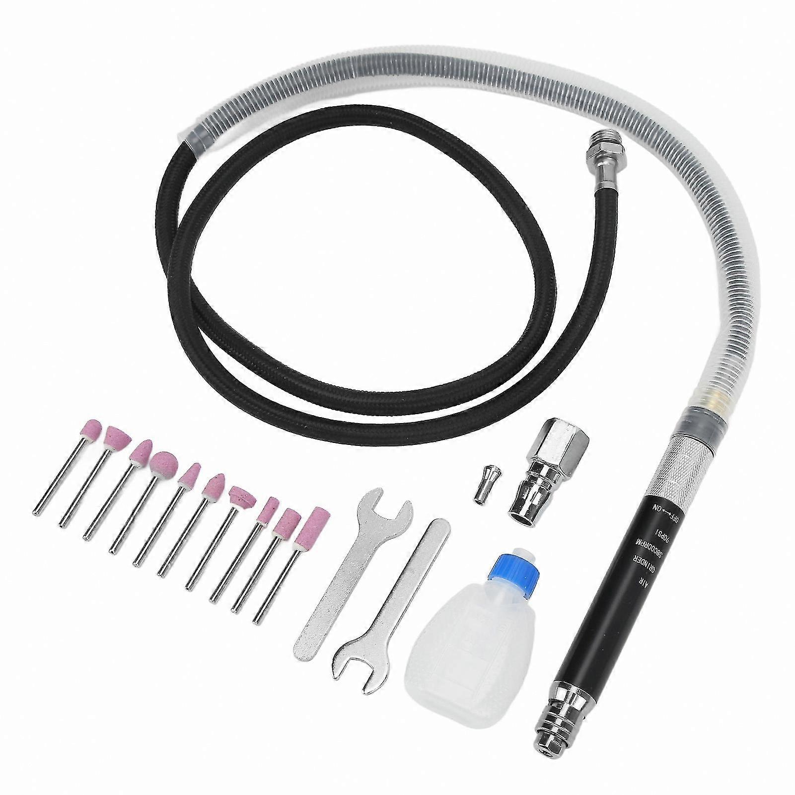Micro Die Grinder Set for Polishing and Engraving Portable Pneumatic Tool Kit