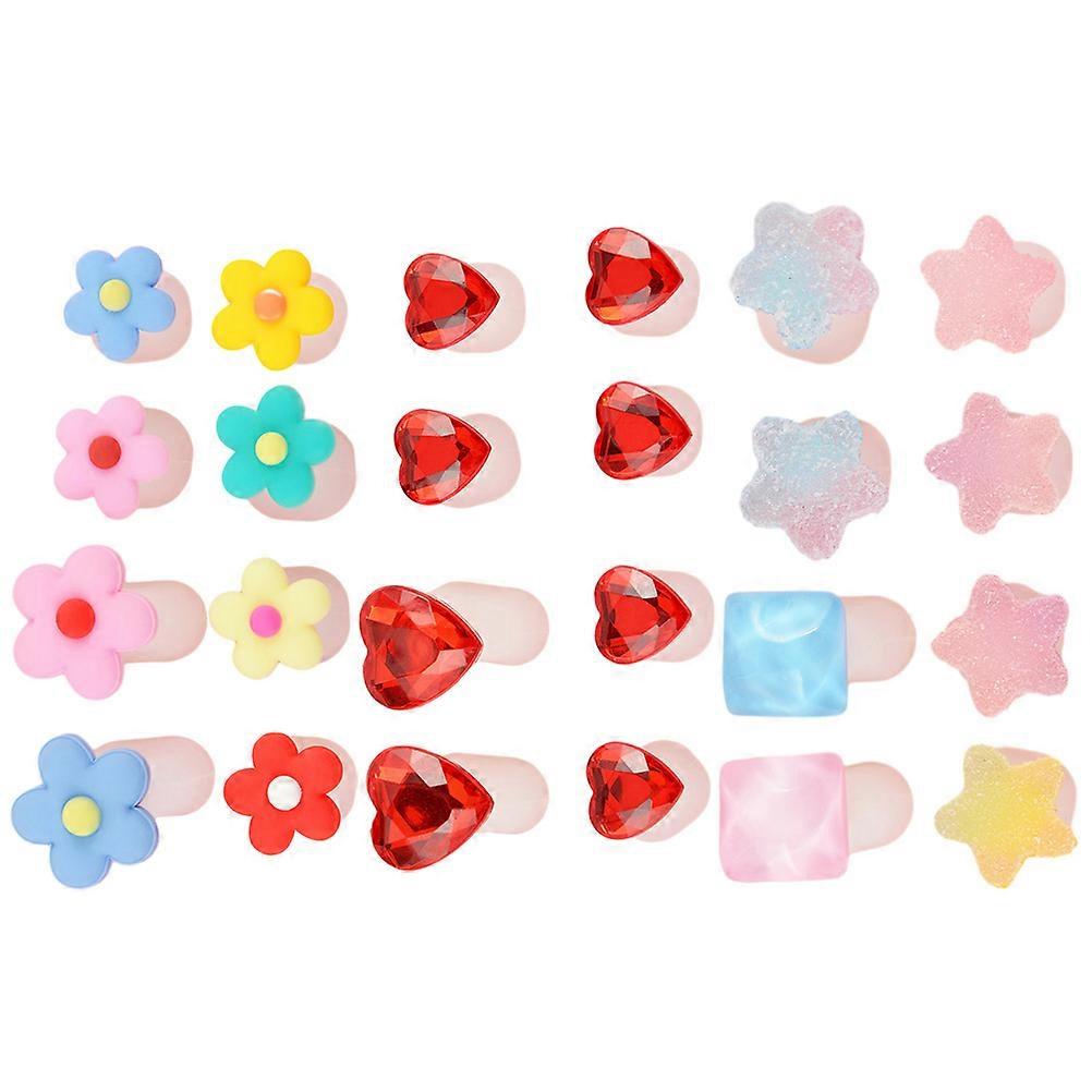 Decorative Toe Separators for Women Silicone Pedicure Toe Separators 72Pcs