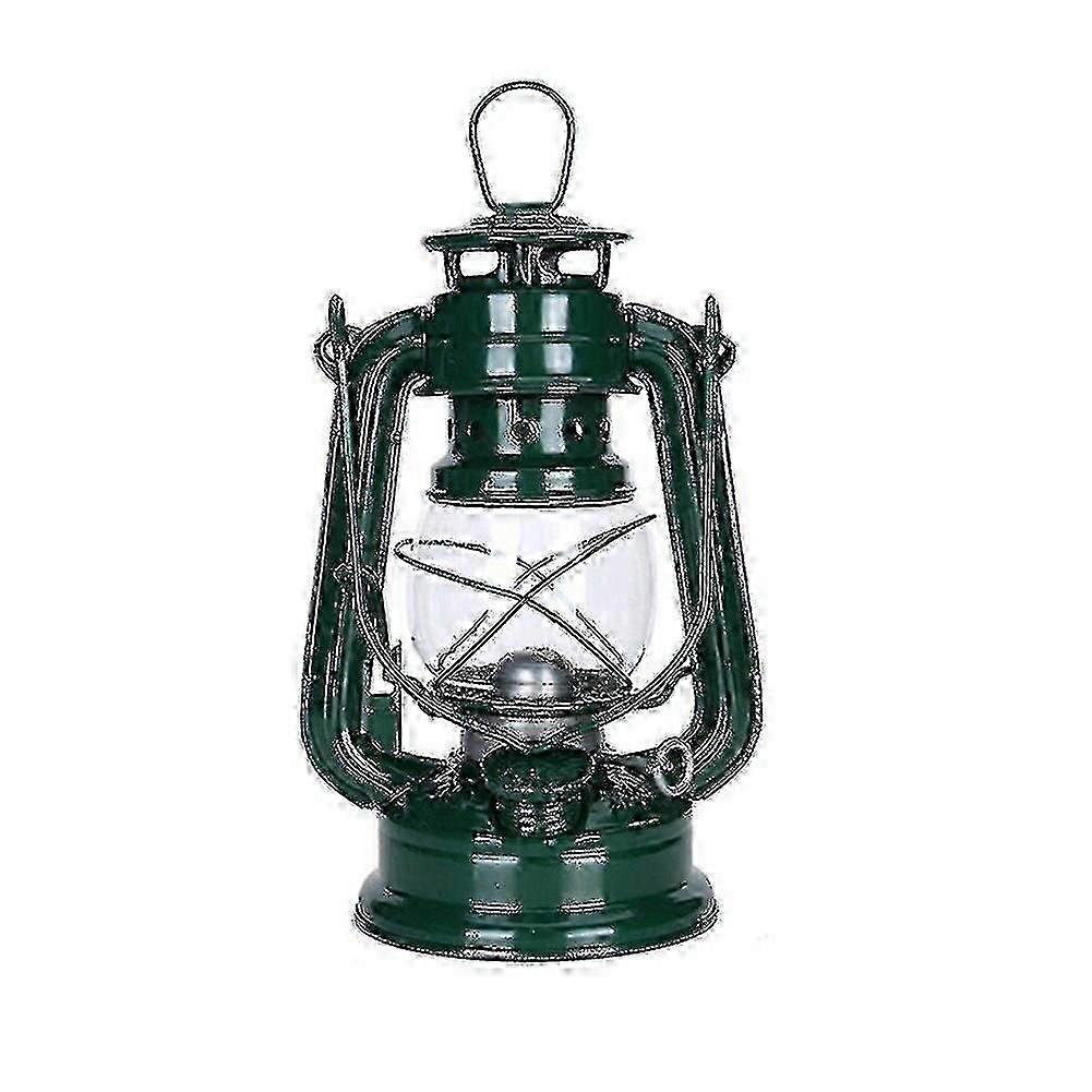 Portable Handheld Oil Lamp Iron Retro Style Candlestick Outdoor Lighting Picnic Kerosene Lights Lant