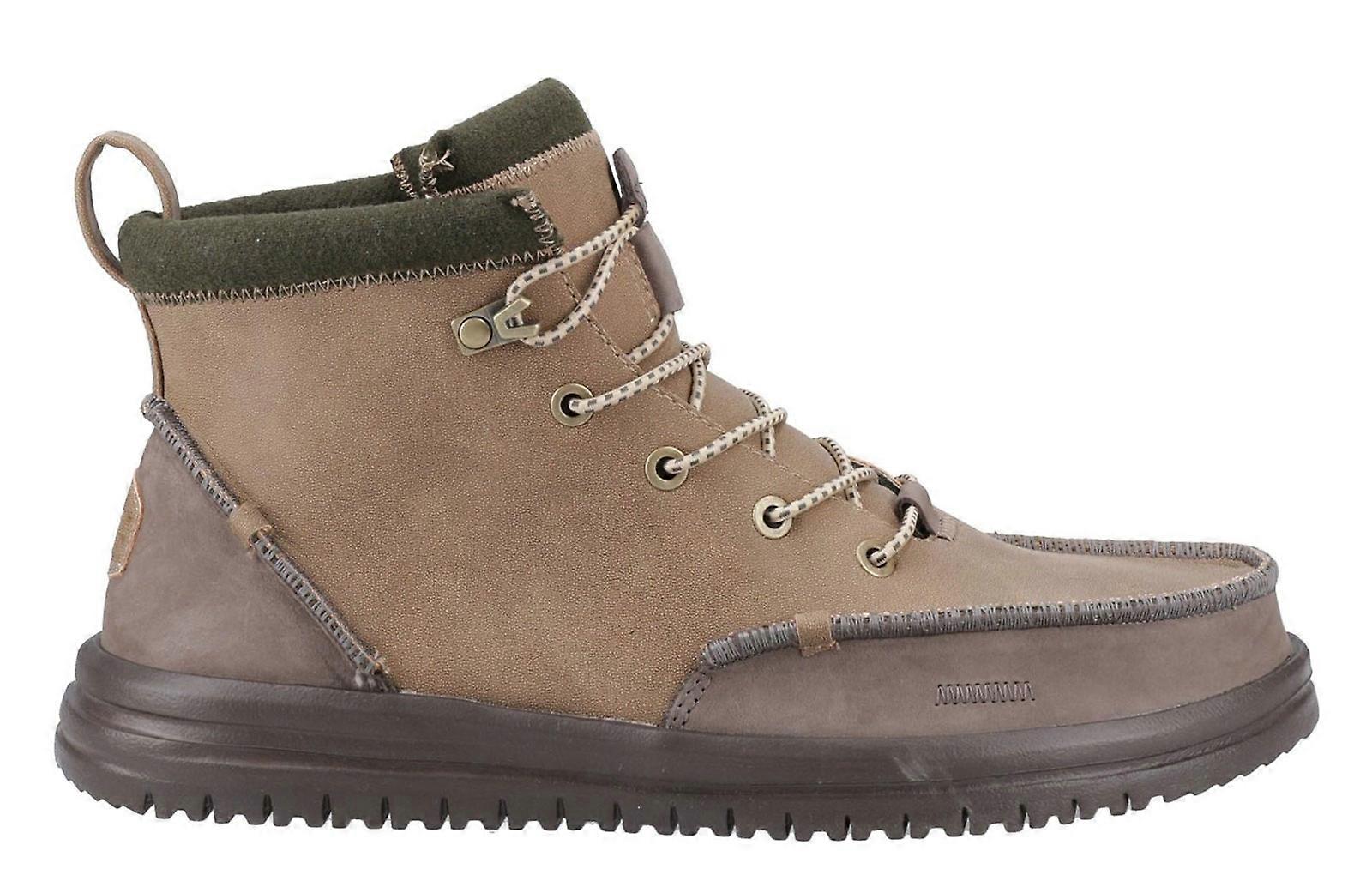 Hey Dude Bradley Tumbled Classic Boots Nut