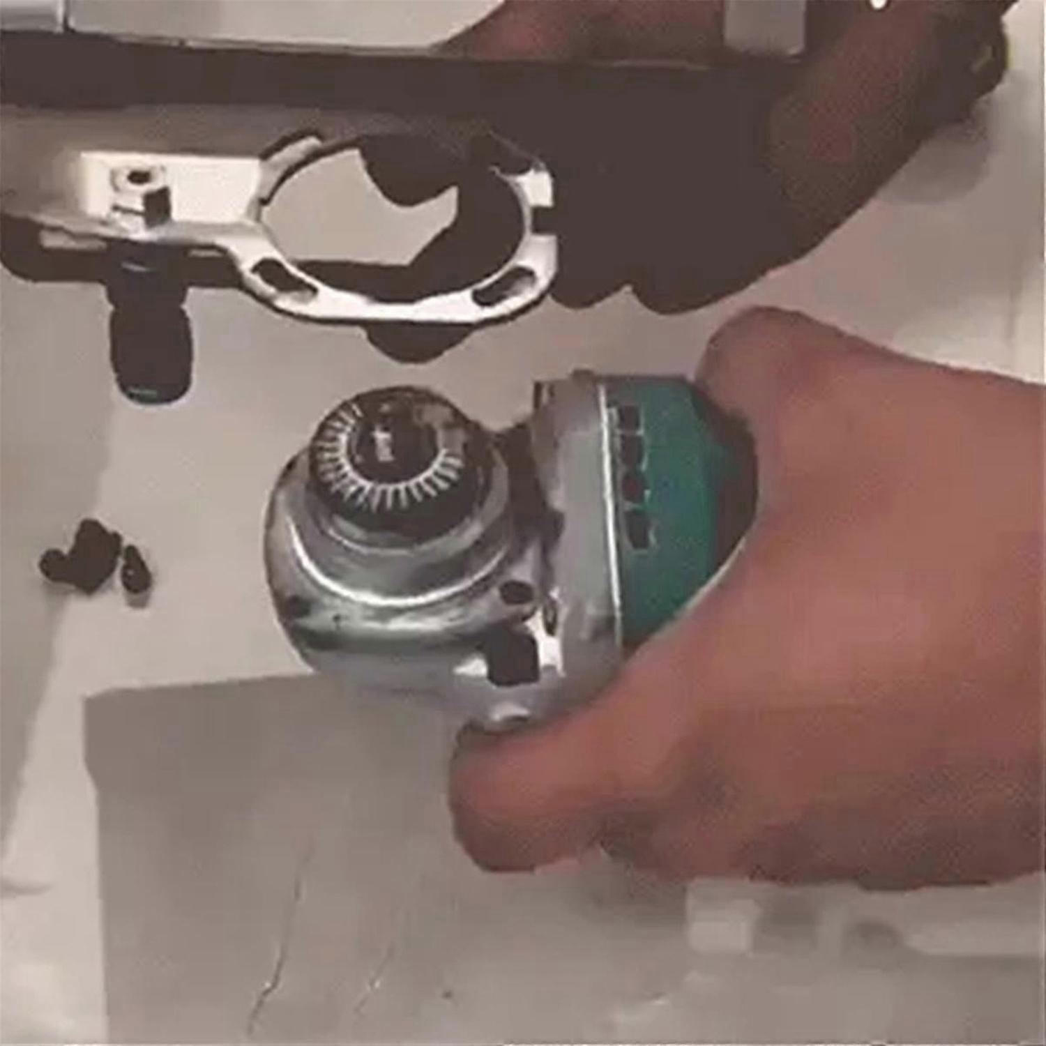 100 Type Angle Grinder Stand for Tile 45° Chamfer Cutting Metal Ceramic Tile Chamfering Frame Portab
