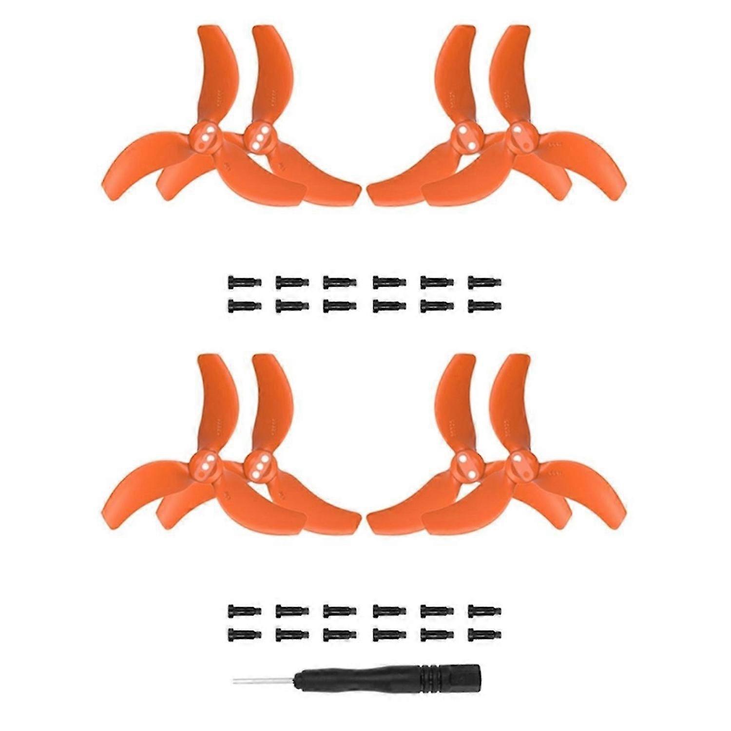 4 Pair of Propeller Blades for Avata 2 Propeller 3032S Blades Orange