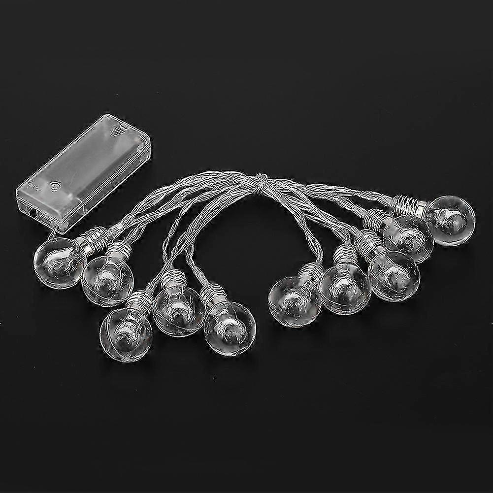 1.5m 10led Plastic String Light Safe For Christmas Decorations Holiday Party Garden