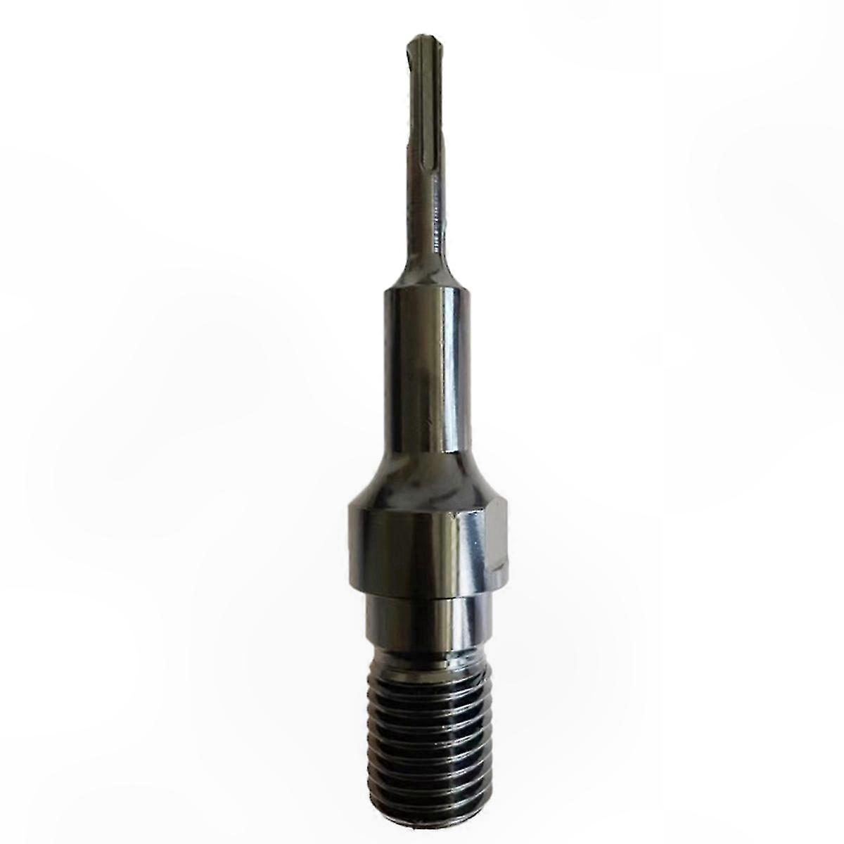 Core Drill Bit Adapter with SDS Plus Shank and 1-1/4In-7 Male Thread Connection for Concrete Drilling Tools