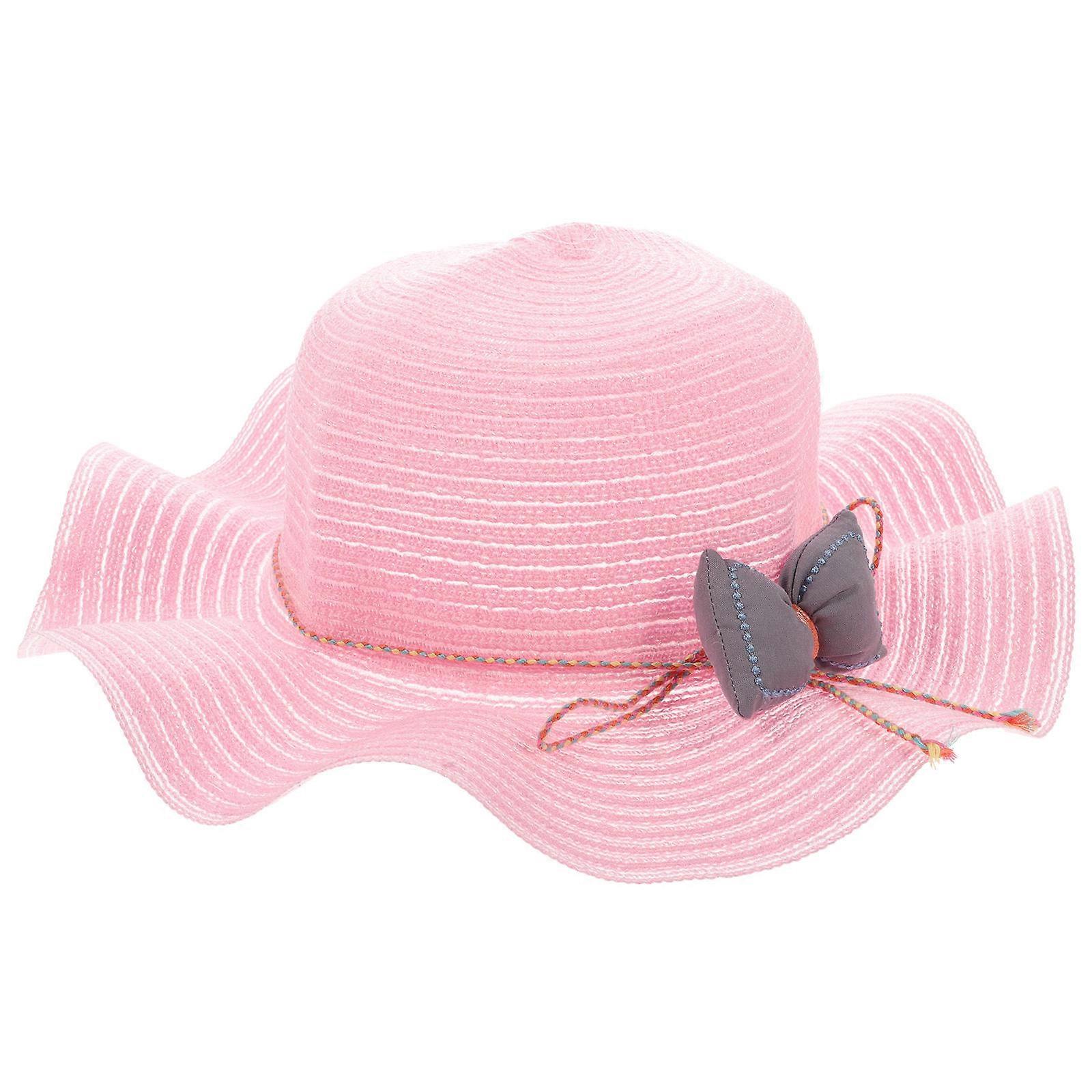 Kids Straw Hat Breathable Sun Protection for Summer