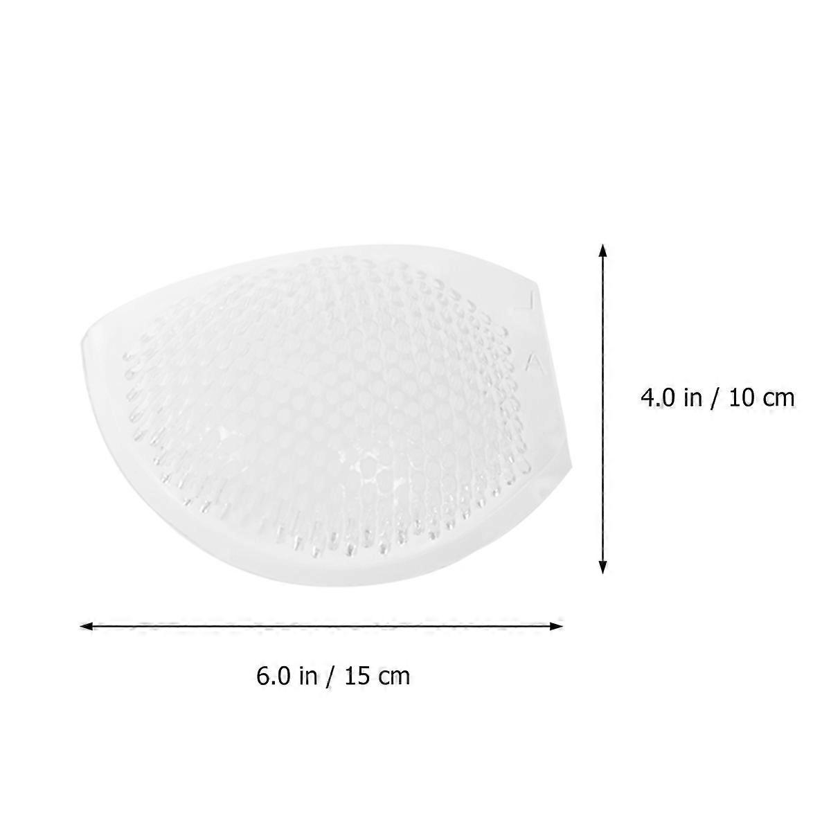 Silicone Chest Patch For Girls Low Cut Tops Bathing Suits Smooth Appearance Safe Use 1 Pair