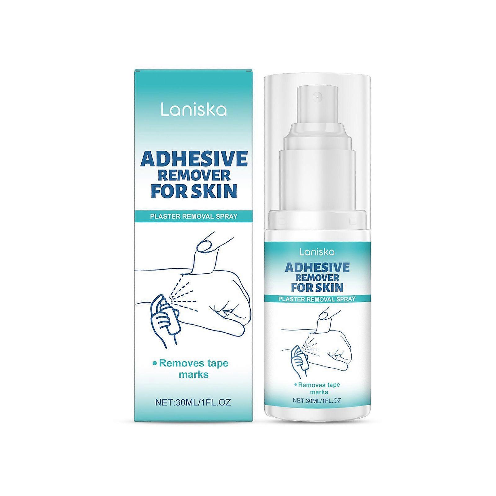 Adhesive Remover Spray for Skin, Skin Adhesive Remover, No-Sting Plaster Remover Spray for Bandages Glue Tape Labels More