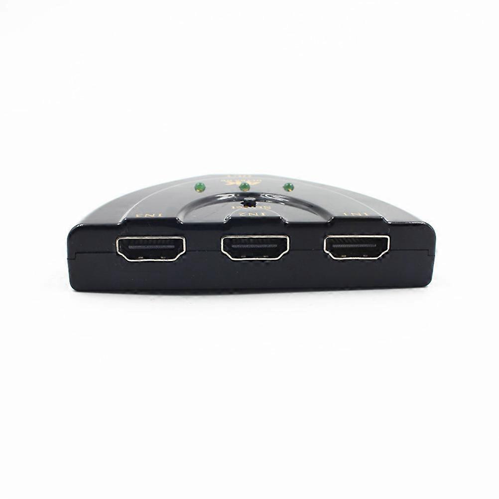 3 Port Splitter for Switching Use Black