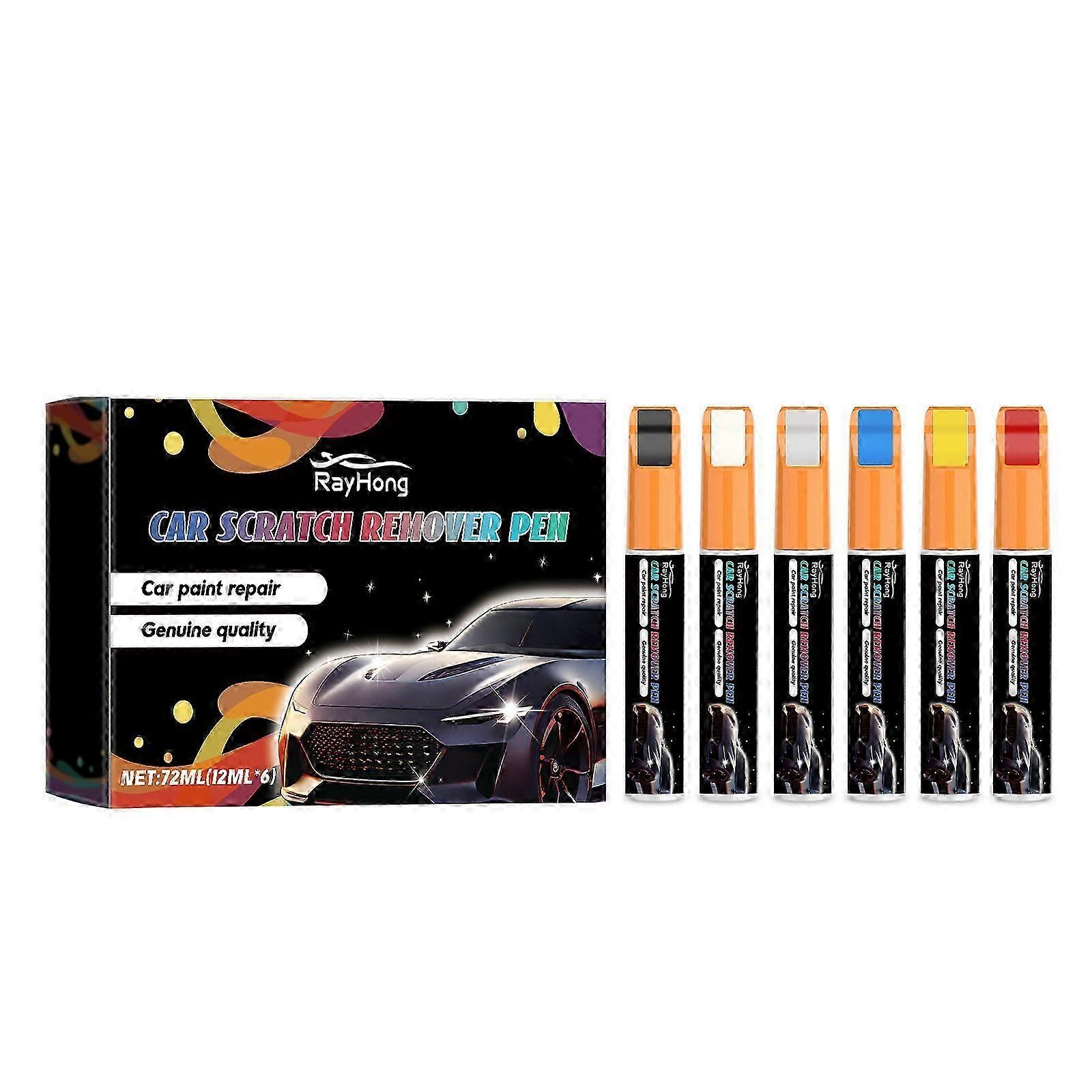 Multi-Color Car Scratch Repair Paint Pen - Easy Application, Restores Shine & Covers Scratches