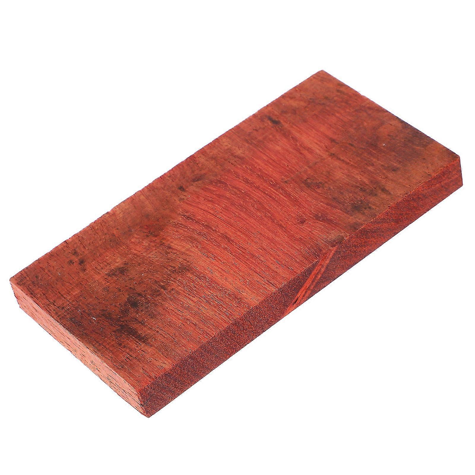 Beveled Edge Wood Slices DIY Wood Carving Slice for Comb Making 5Pcs