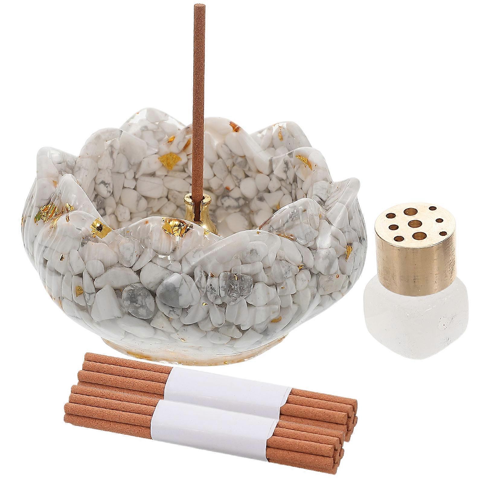Incense Burner Decorative Holder for Yoga Spa 4Sets