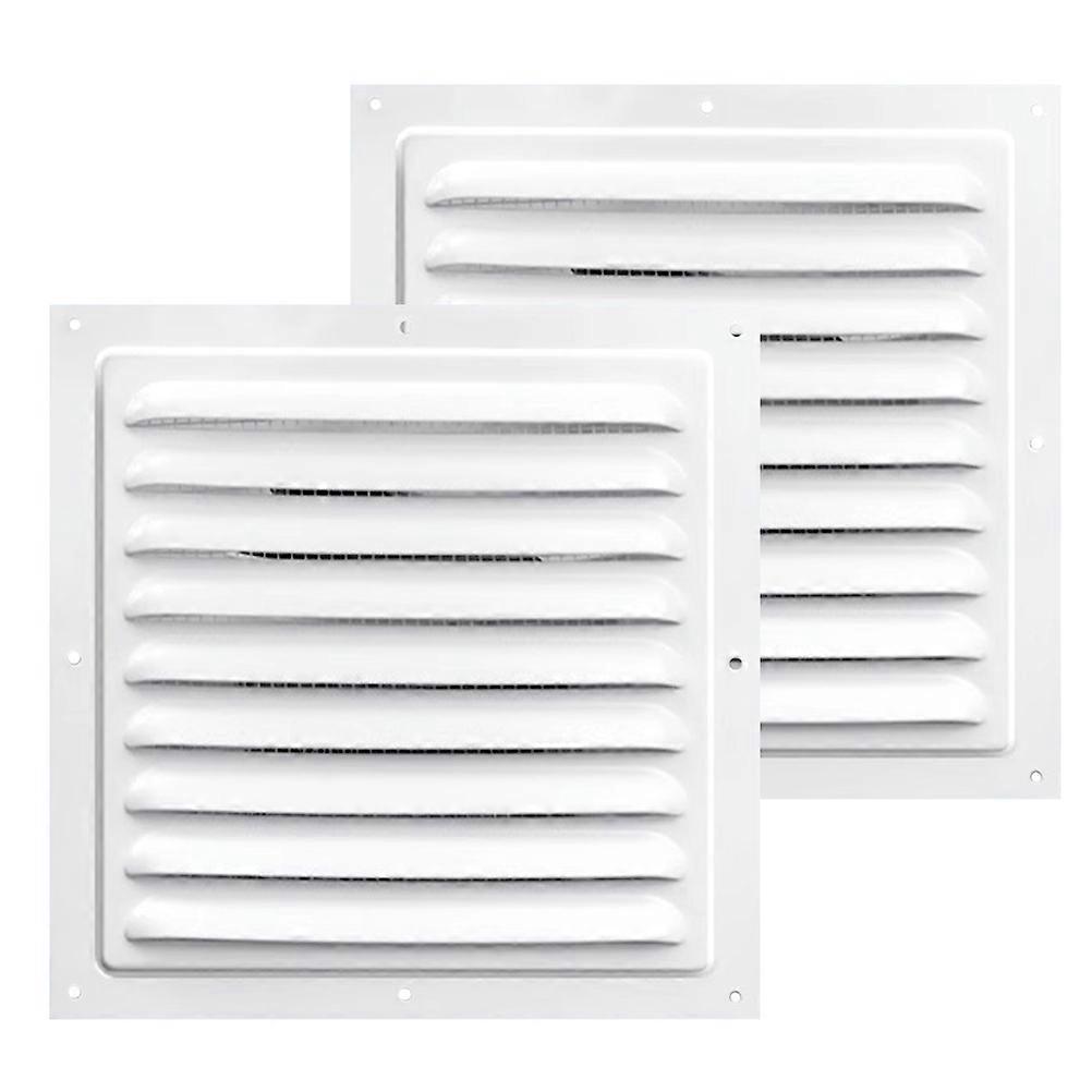 Square Vent Grille for Shed Ventilation Durable Cover 8Pcs