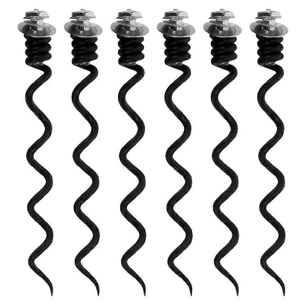 6pcs Metal Corkscrew Spiral Bit Replacement For Wine Opener Sturdy Spiral Bit For Corkscrew Bottle Opener Needle Replacement Repair Accessory