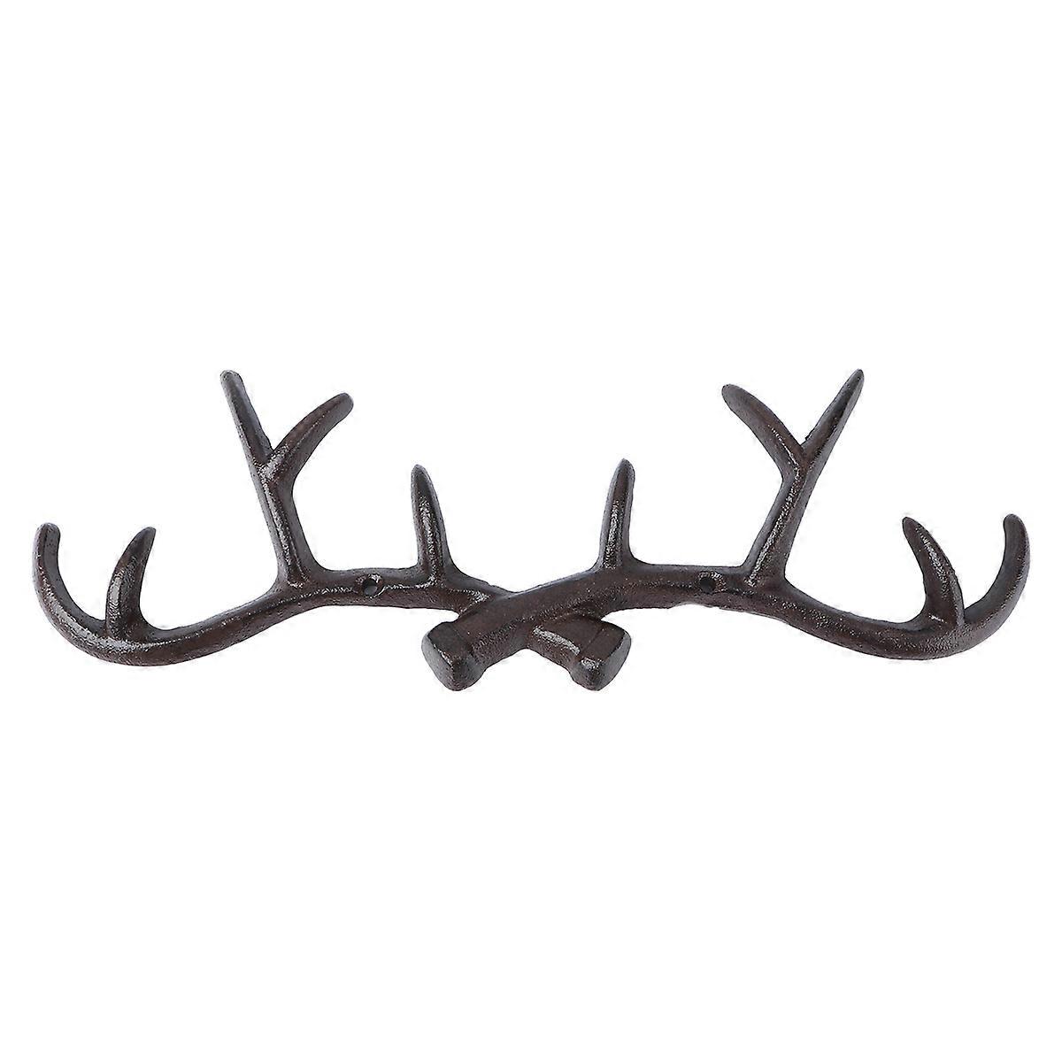 Iron Antler Styled Wall Hook for Clothes Hanging 3Pcs Set